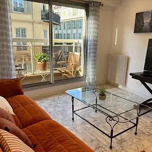 La Belle, Centre 1 Bed, 2 Terrace, Quiet Apartment Nice